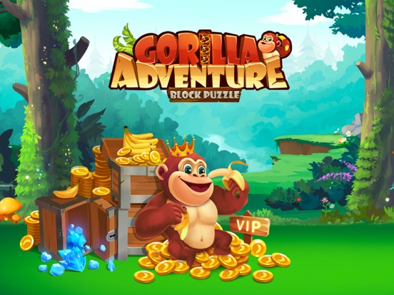 Gorilla Adventure:Block Puzzleのおすすめ画像1