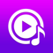 App Icon for Music Video Maker with Mashup App in Albania IOS App Store