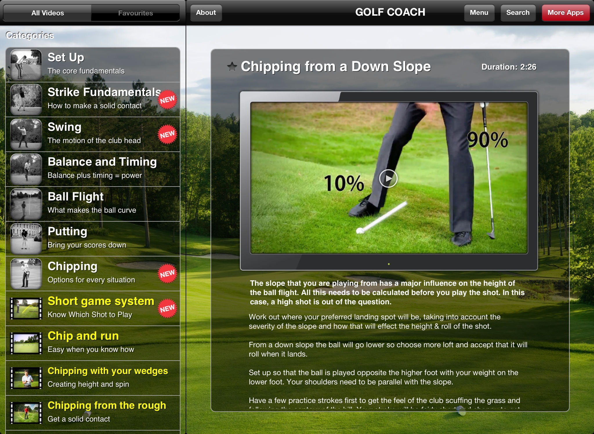Golf Coach for iPad screenshot 4