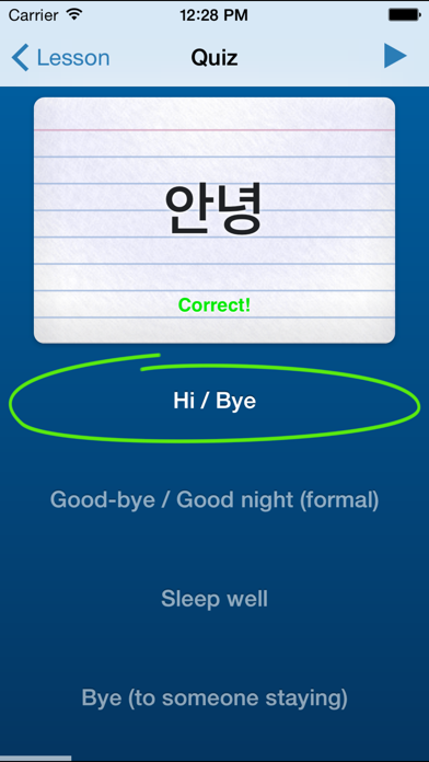 How to cancel & delete Learn Korean - Annyeong from iphone & ipad 1