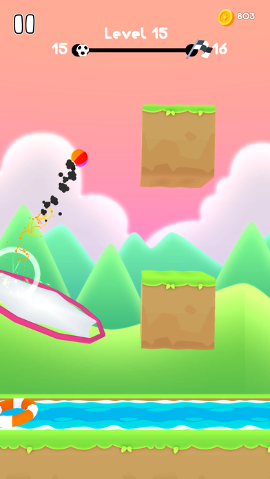 Beach Ball : Trampoline Bounce screenshot 2