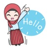 Cute Hijab Stickers Pack