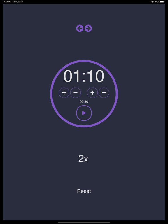 Screenshot #4 pour Ecleptic's Interval Timer