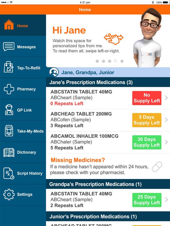 MedAdvisor for iPad