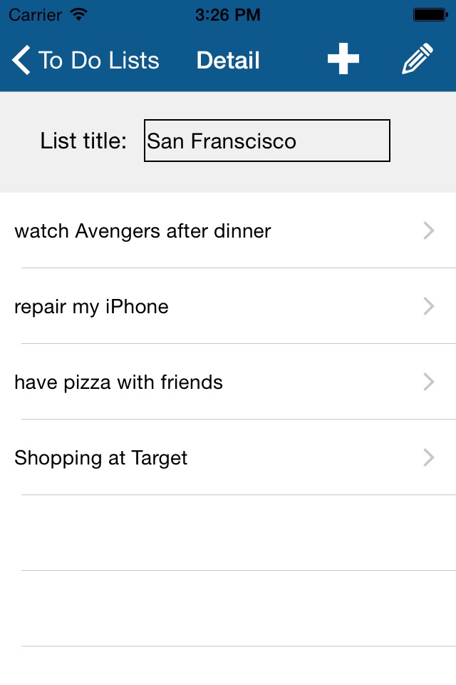 Easy To Do List screenshot 3