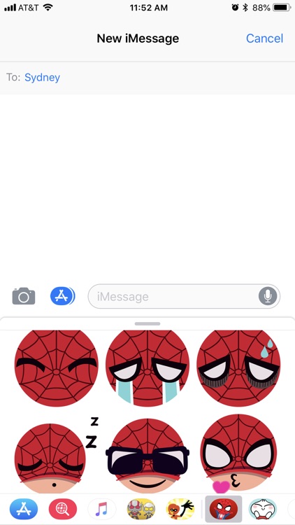 Spider-Man Game Stickers
