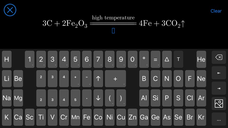 kChem - Chemistry Keyboard screenshot-4