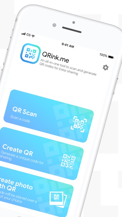QRink.me — QR Generator & Scan screenshot 2