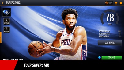 Screenshot from NBA LIVE Mobile Basketball