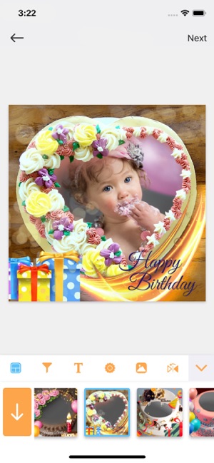 Birthday Photo Frame - Editor(圖7)-速報App