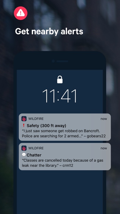 Wildfire - Nearby Alerts