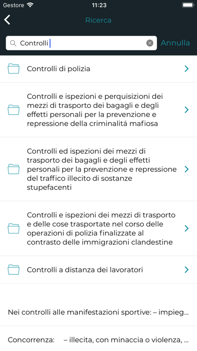 How to cancel & delete I Codici Penali from iphone & ipad 4