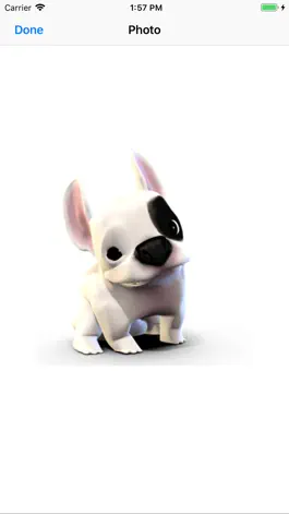 Game screenshot French Bulldog animated dog apk