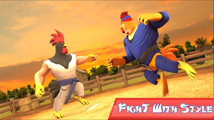 Angry Rooster Fighting Games