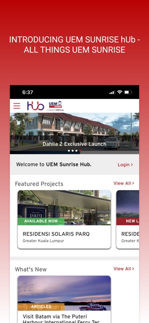 UEM Sunrise hUb(圖1)-速報App