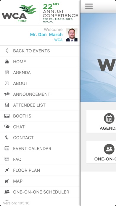 How to cancel & delete WCA Events from iphone & ipad 2