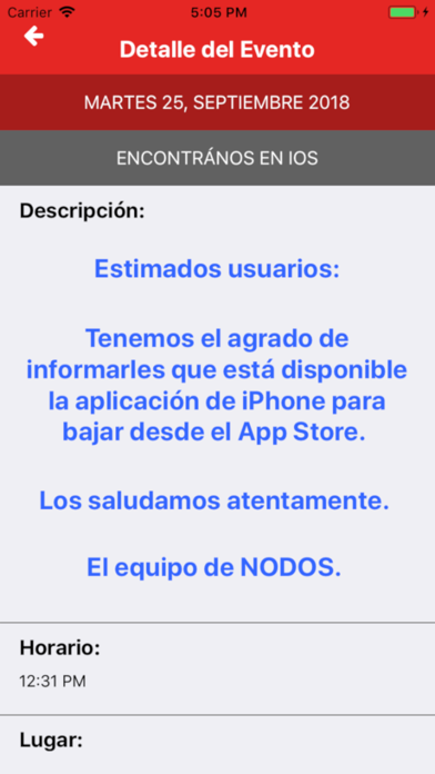 Nodos App screenshot 3