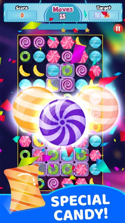 Sweet Candy Bomb Space screenshot-4