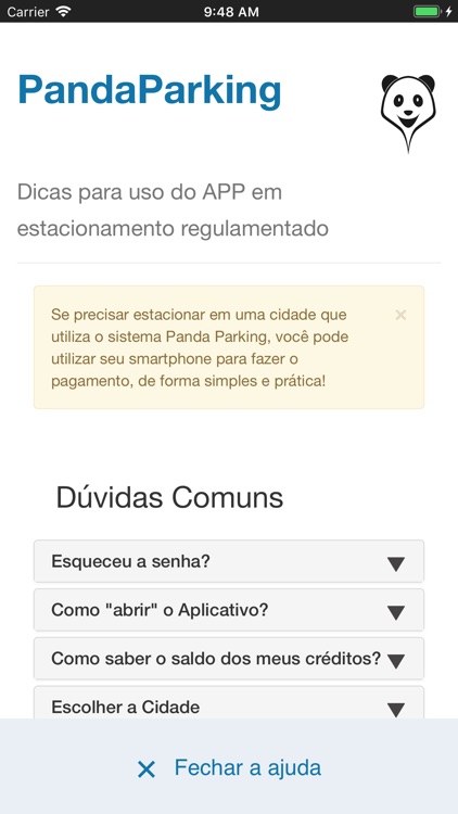 Novo Pandaparking screenshot-5