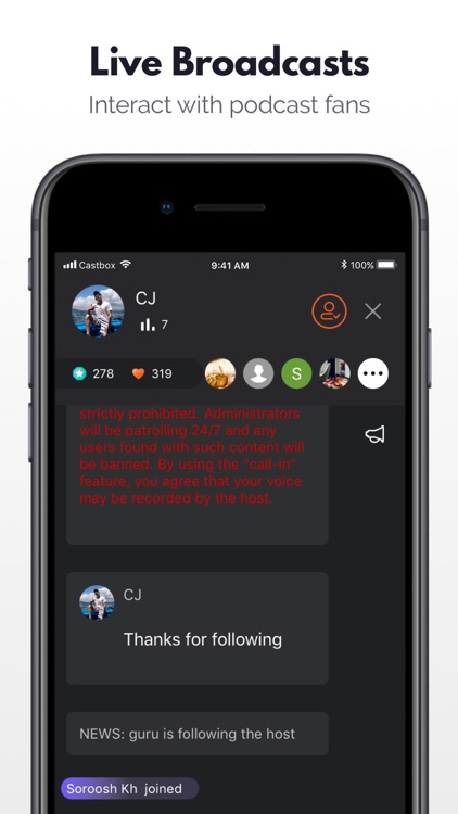 Podcast Player: Castbox screenshot-3