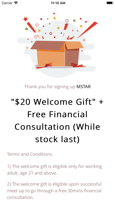 MSTAR App screenshot 2