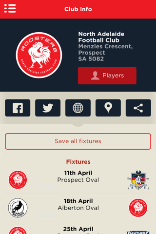 The Official N.A.F.C App screenshot 2