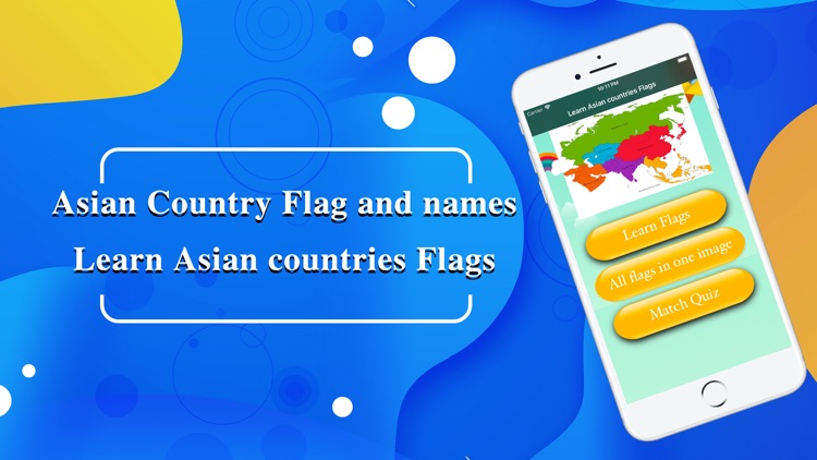 Asian Country Flag and names