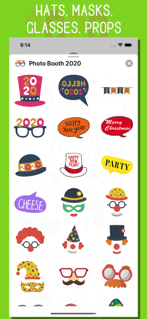 Photo Booth 2020 Stickers(圖2)-速報App