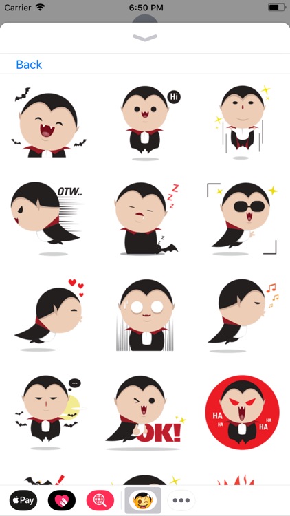 iStickers: Vampires screenshot-9