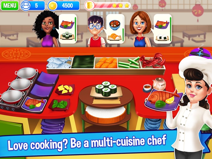 Cooking Empire Restaurant Game