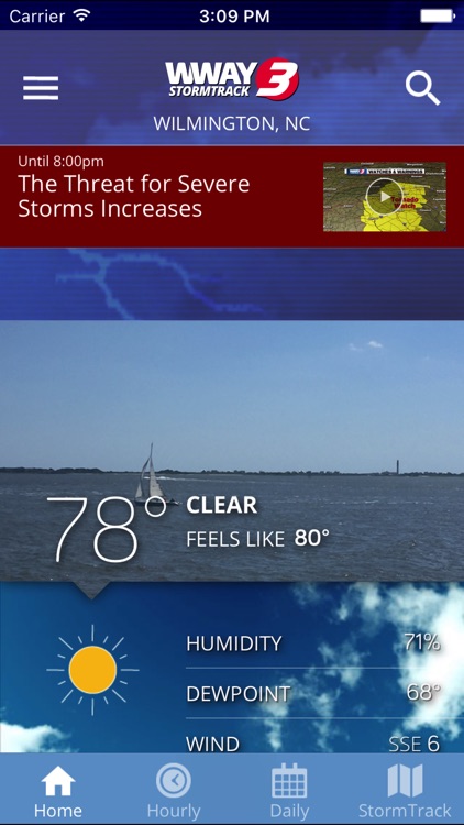 WWAY TV3 StormTrack 3 Weather