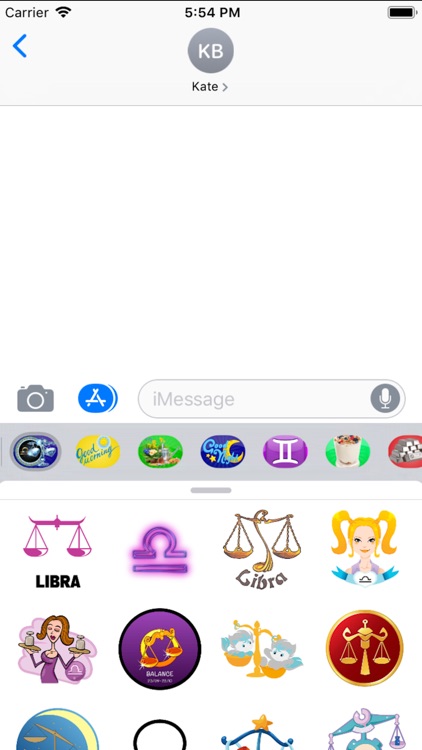 Libra-Emojis Stickers