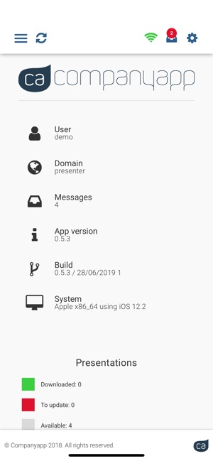 Companyapp Presenter Pro