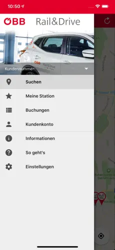 Screenshot 2 ÖBB Rail&Drive iphone