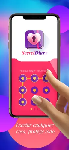Näyttökuva 1 Mi Diario Secreto con Candado iphone