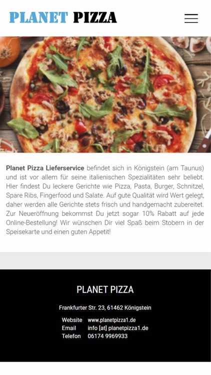 Planet Pizza (Königstein)