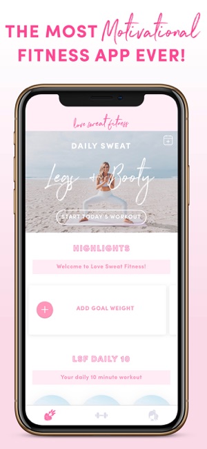 Love Sweat Fitness: Workouts(圖1)-速報App