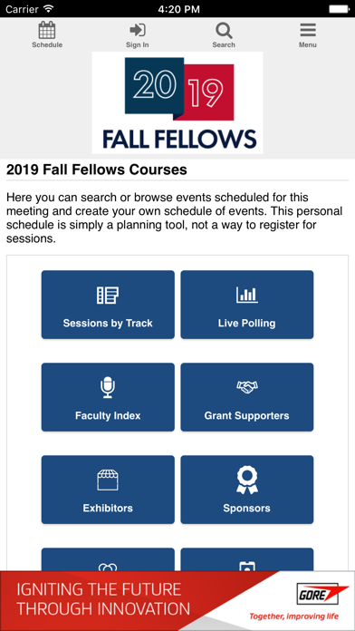 Fall Fellows 2019 screenshot 2
