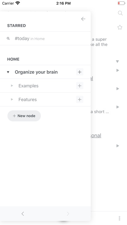 WorkFlowy: Note, List, Outline screenshot-4