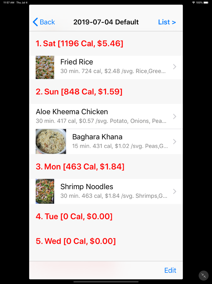 Groceries Shopping Assistant