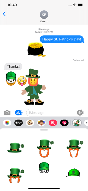 5 Little Leprechauns Stickers(圖1)-速報App