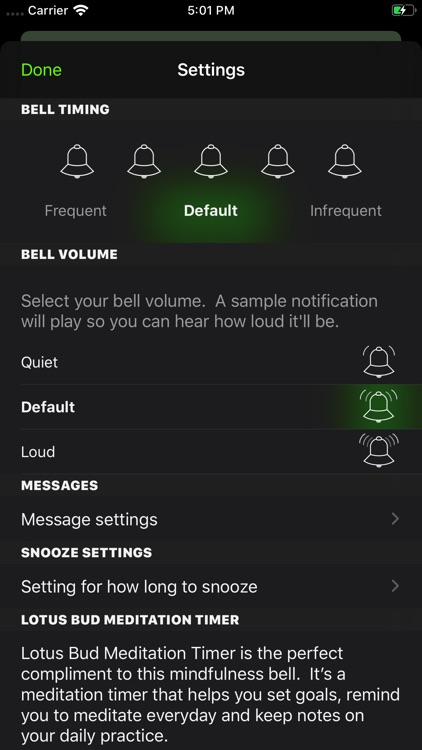 Lotus Bud Mindfulness Bell screenshot-6