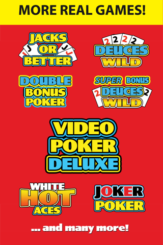 Video Poker Deluxe Casino screenshot 2