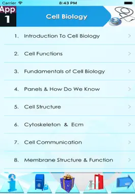 Game screenshot Cell Biology: 2300 Study Notes apk