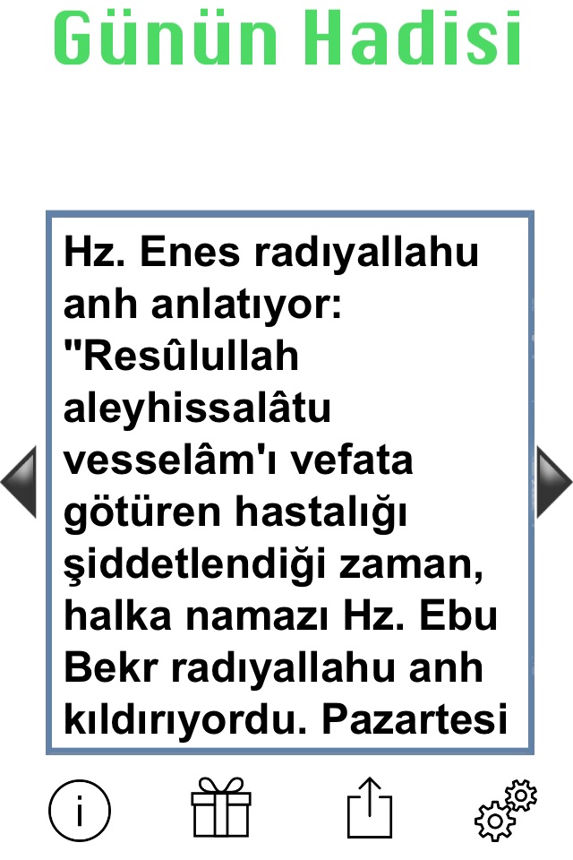 Günün Hadisi screenshot 2