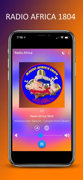 Game screenshot Radio Africa 1804 apk