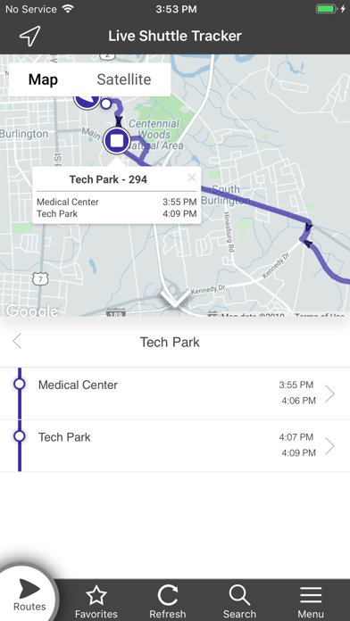 Premier Coach Shuttle Tracker screenshot 2