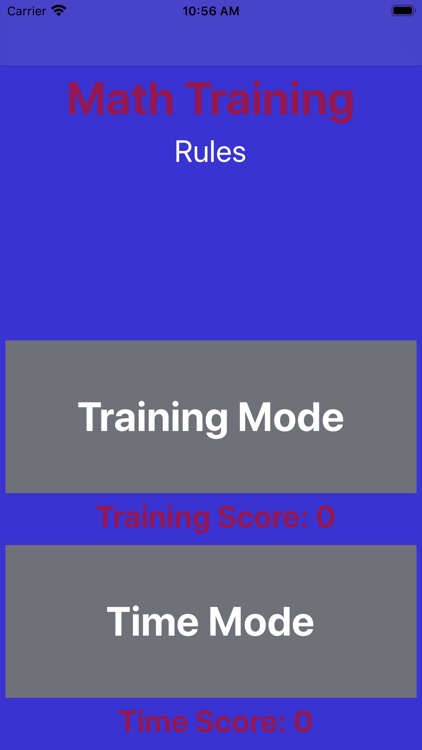 TrainingMath