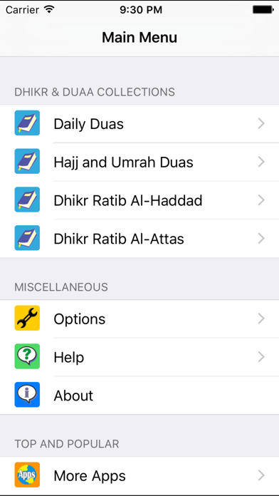 How to cancel & delete Dhikr and Duaa Collections from iphone & ipad 2