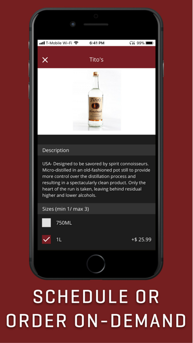 TopShelf Alcohol Delivery screenshot 3